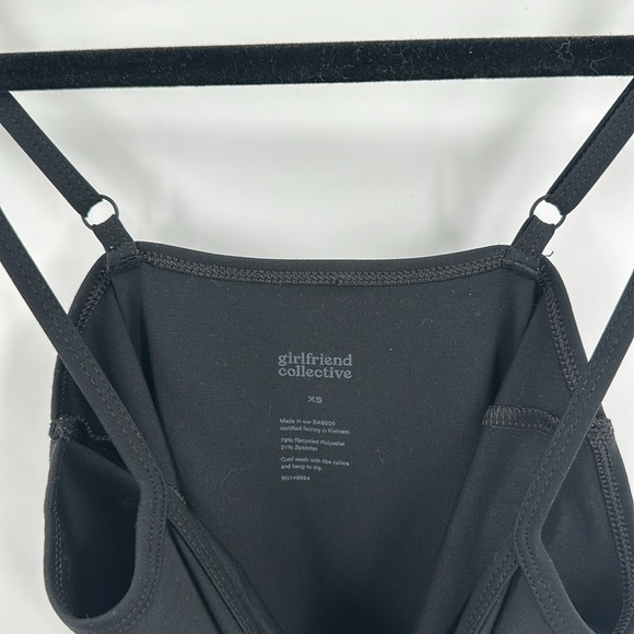 Girlfriend Collective‎ Cami Jumpsuit Black XS - Picture 5 of 7